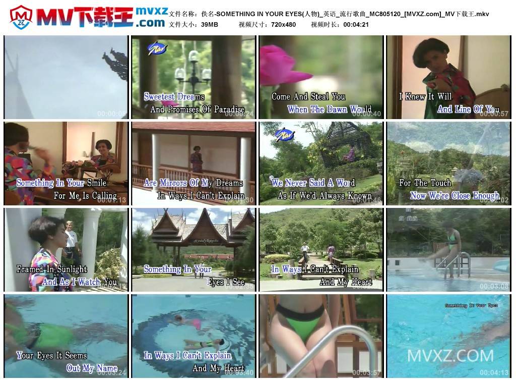 佚名-SOMETHING IN YOUR EYES(人物)_英语_流行歌曲_MC805120